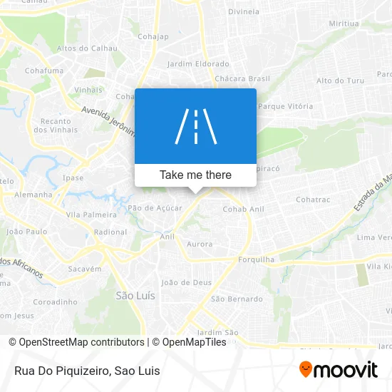 Rua Do Piquizeiro map