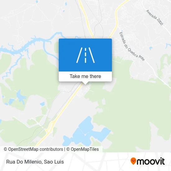 Rua Do Milenio map