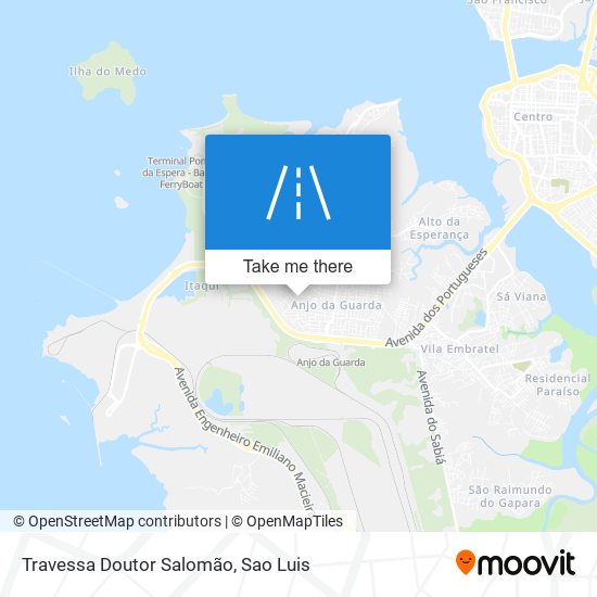 Travessa Doutor Salomão map