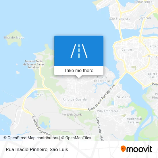 Rua Inácio Pinheiro map