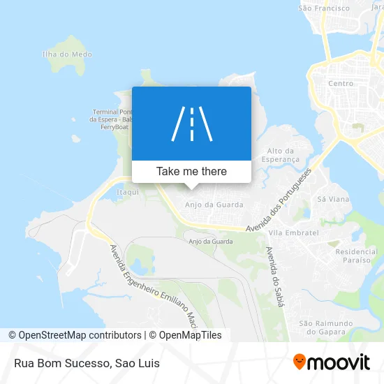 Rua Bom Sucesso map