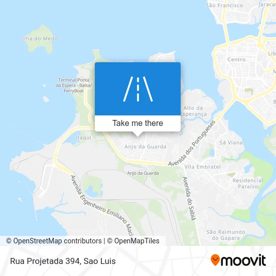 Rua Projetada 394 map