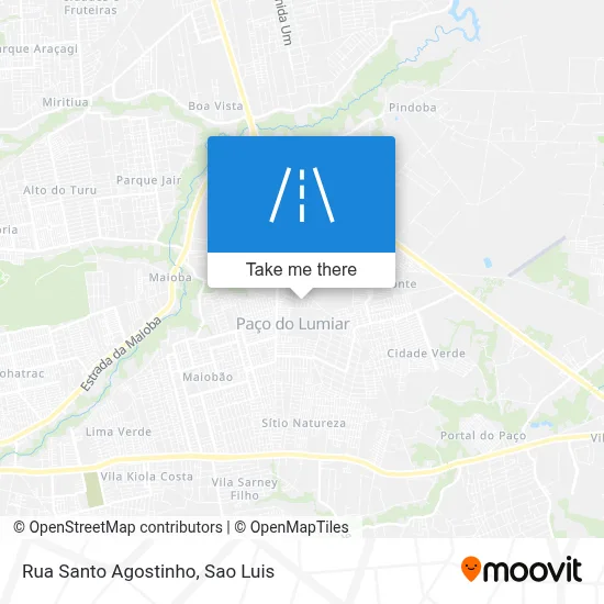 Rua Santo Agostinho map