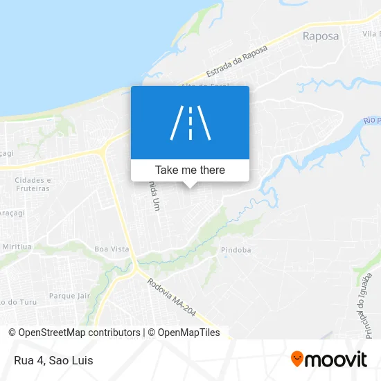 Rua 4 map
