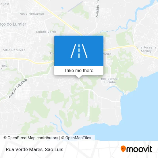 Rua Verde Mares map