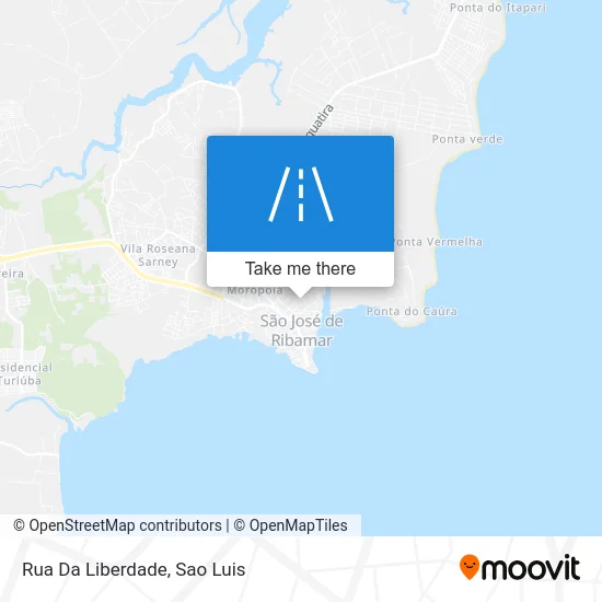 Rua Da Liberdade map