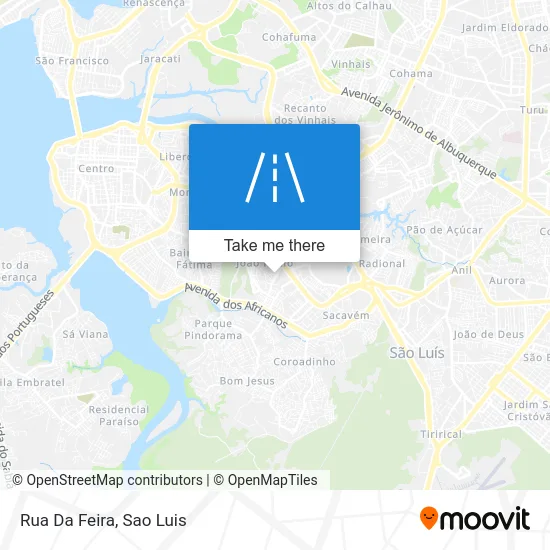 Rua Da Feira map