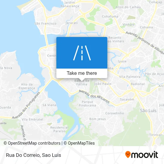 Rua Do Correio map