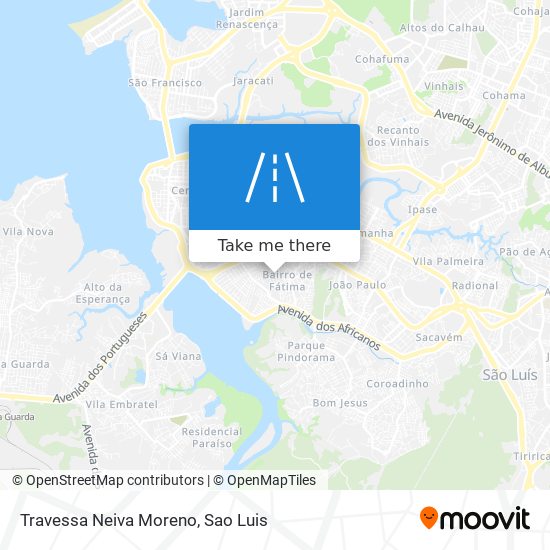 Travessa Neiva Moreno map