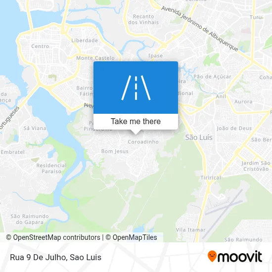 Rua 9 De Julho map