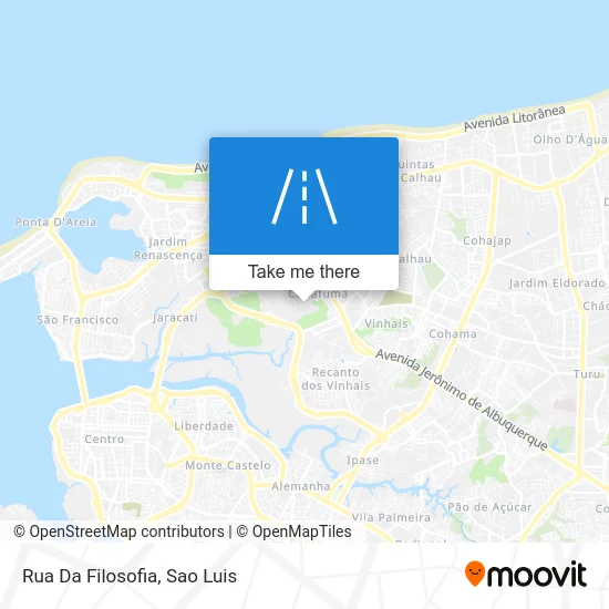 Rua Da Filosofia map