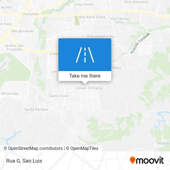 Rua G map