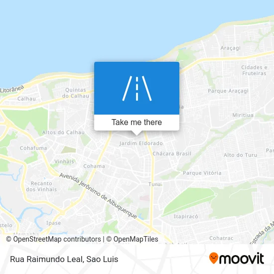 Rua Raimundo Leal map