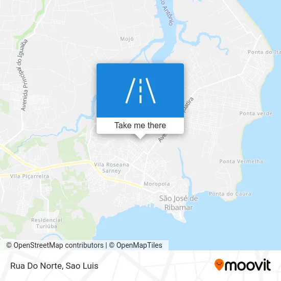 Rua Do Norte map