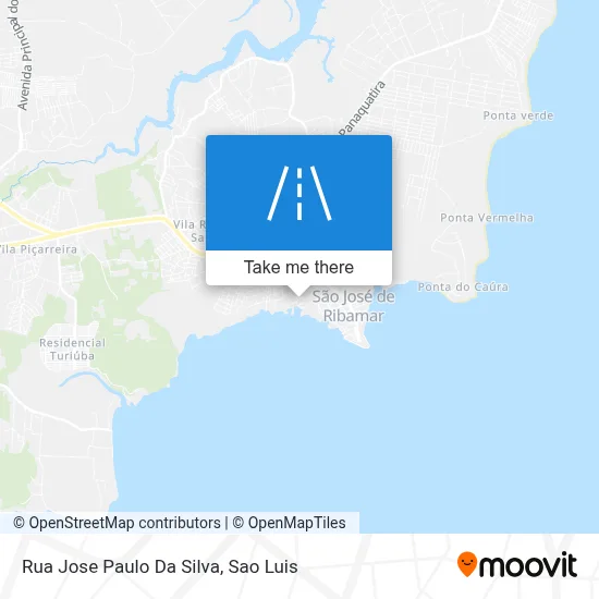 Rua Jose Paulo Da Silva map