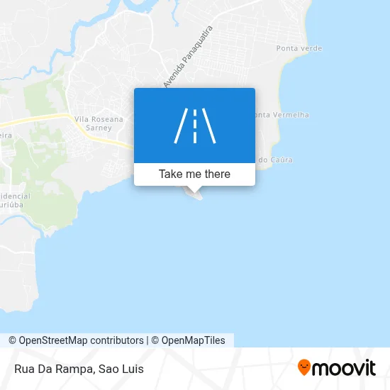 Rua Da Rampa map