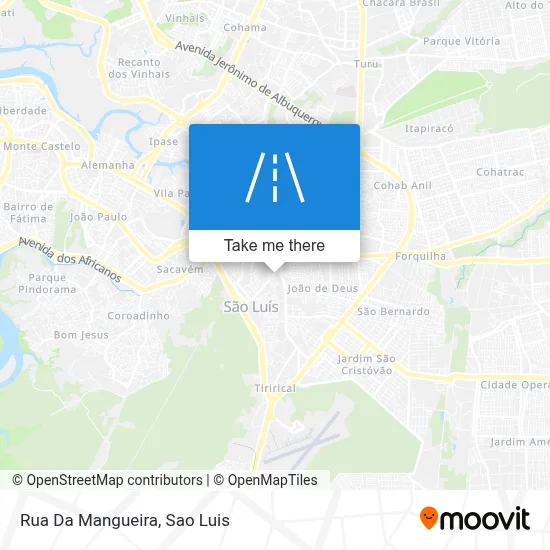 Rua Da Mangueira map