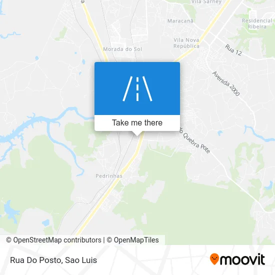 Rua Do Posto map