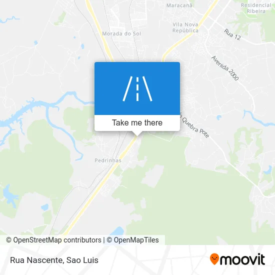 Rua Nascente map