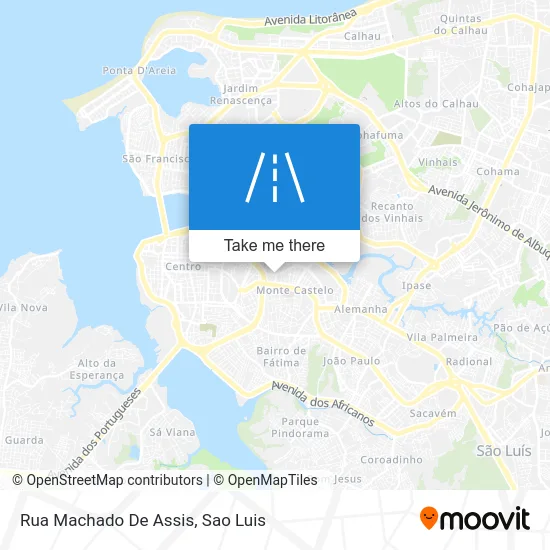 Rua Machado De Assis map