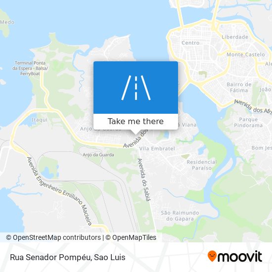 Rua Senador Pompéu map