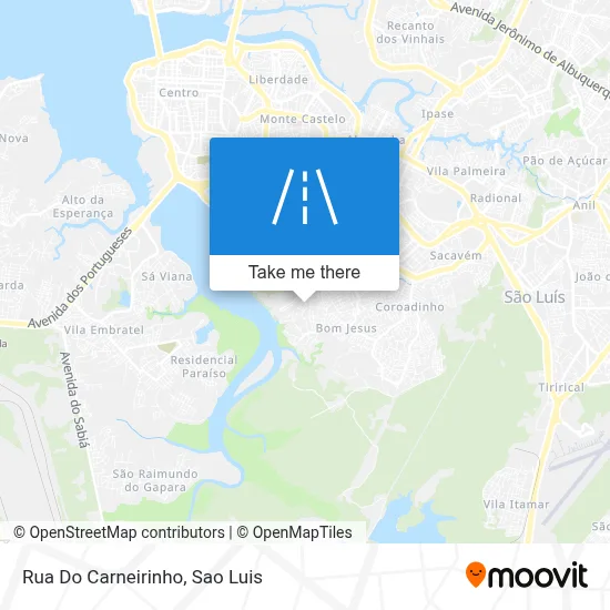 Rua Do Carneirinho map