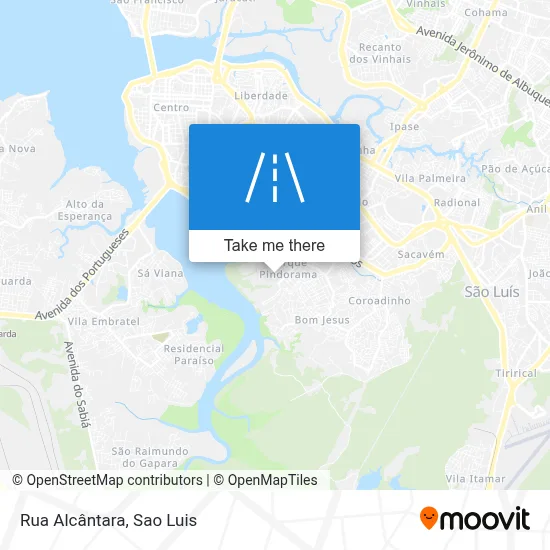 Rua Alcântara map