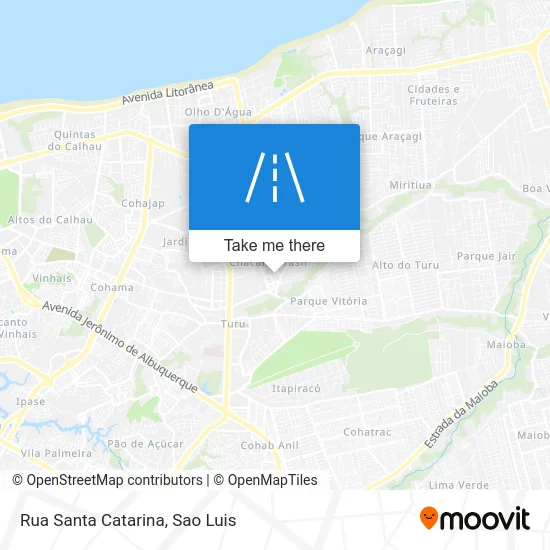 Rua Santa Catarina map