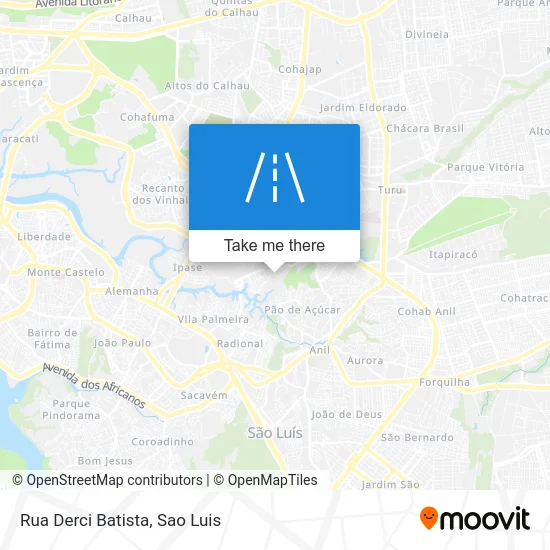 Rua Derci Batista map