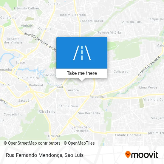Rua Fernando Mendonça map