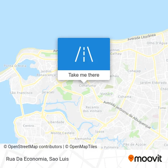Rua Da Economia map