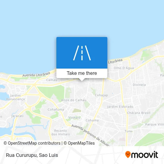 Rua Cururupu map