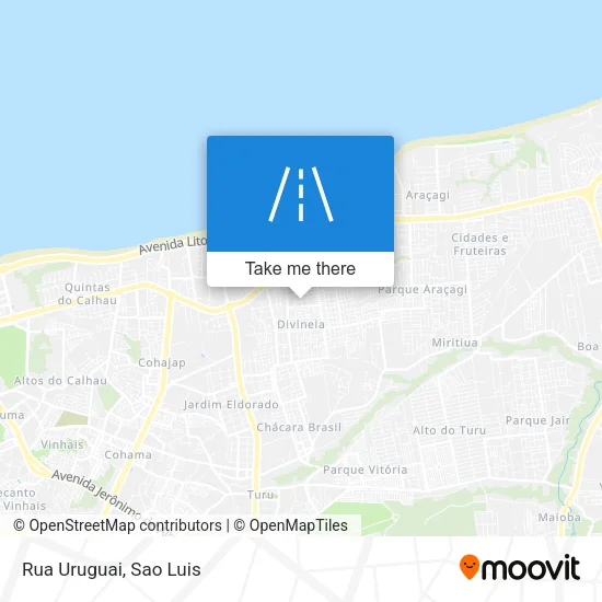Rua Uruguai map