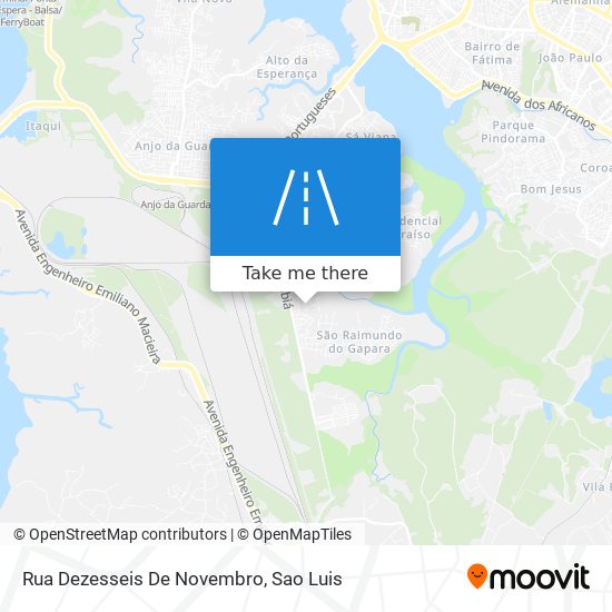 Rua Dezesseis De Novembro map