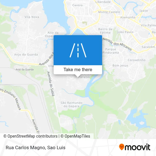 Rua Carlos Magno map