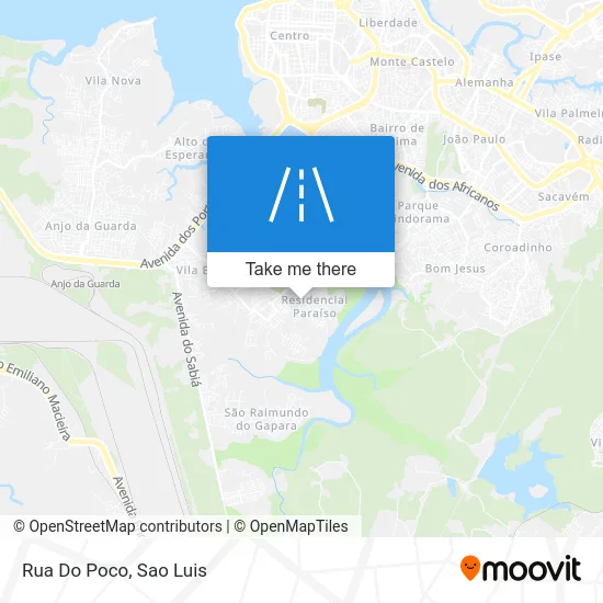 Rua Do Poco map