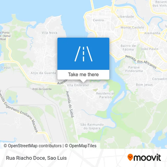 Rua Riacho Doce map