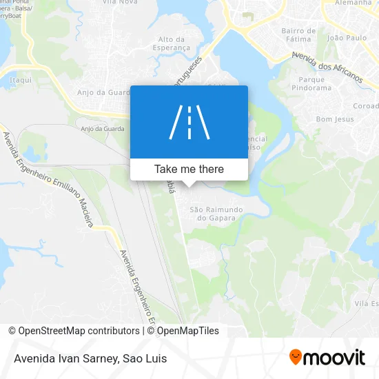 Avenida Ivan Sarney map