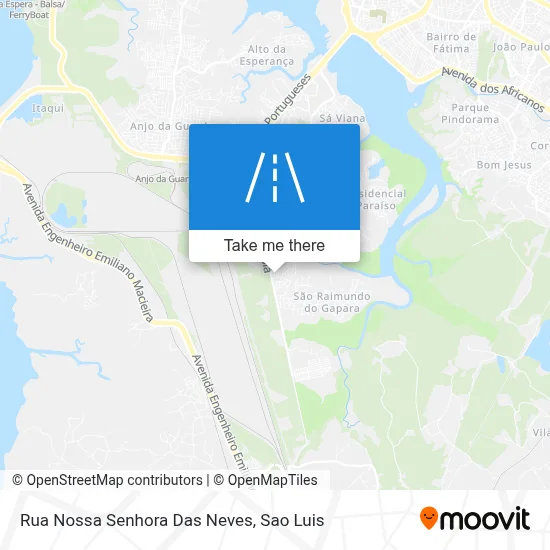 Rua Nossa Senhora Das Neves map
