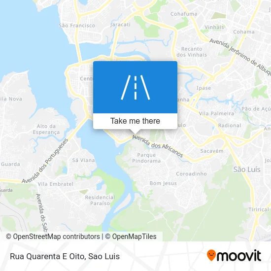 Rua Quarenta E Oito map