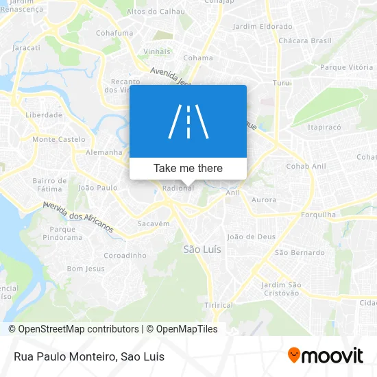 Rua Paulo Monteiro map