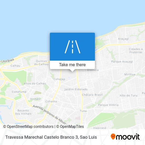 Travessa Marechal Castelo Branco 3 map