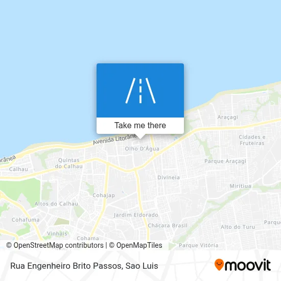 Rua Engenheiro Brito Passos map