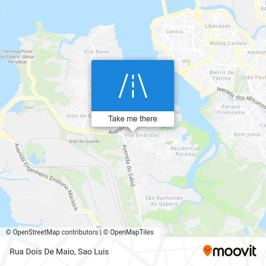 Rua Dois De Maio map