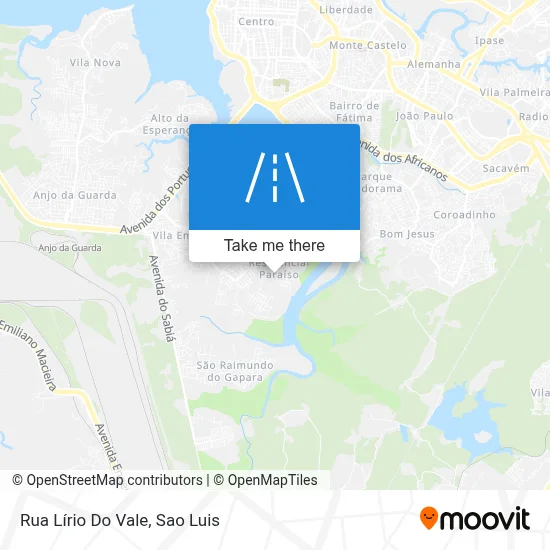 Rua Lírio Do Vale map