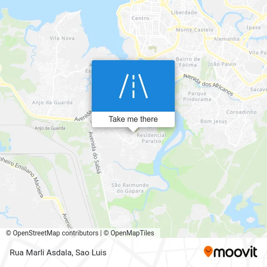 Rua Marli Asdala map