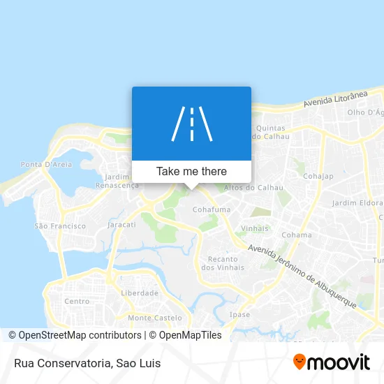 Rua Conservatoria map