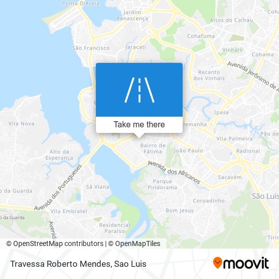 Travessa Roberto Mendes map