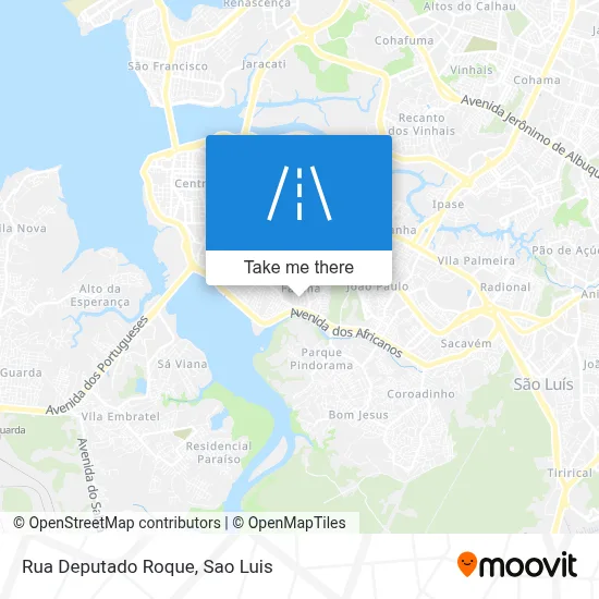 Rua Deputado Roque map