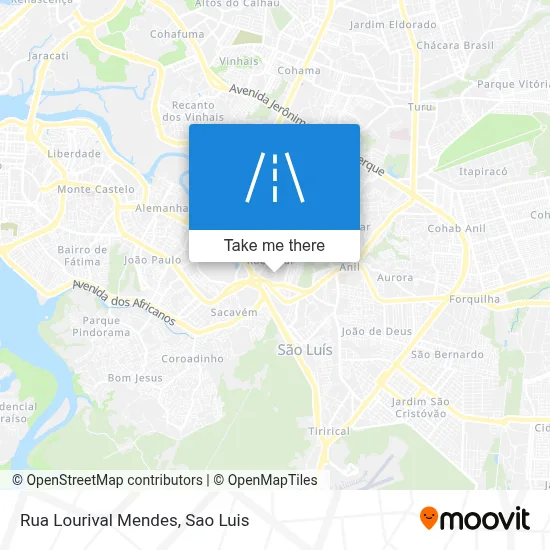 Rua Lourival Mendes map